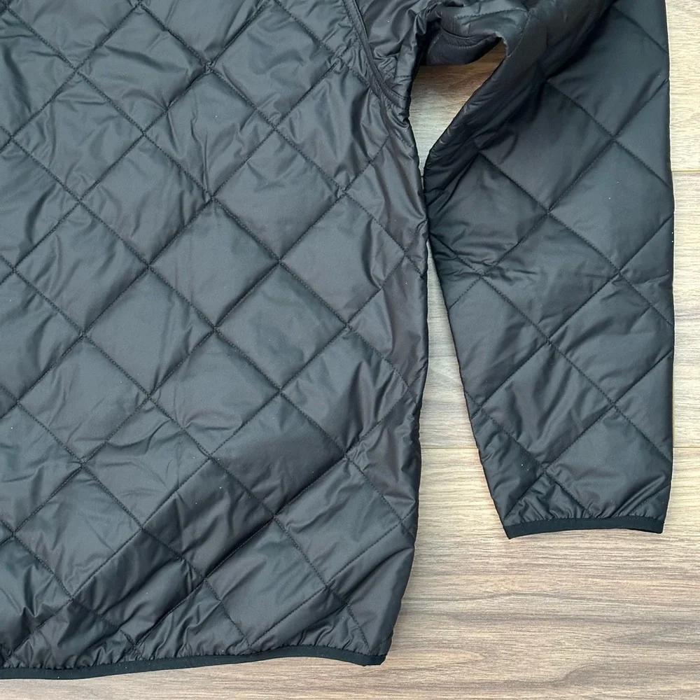 NEW Patagonia Men's Diamond Quilted Bomber Hoody in Black Size Large - Picture 14 of 15